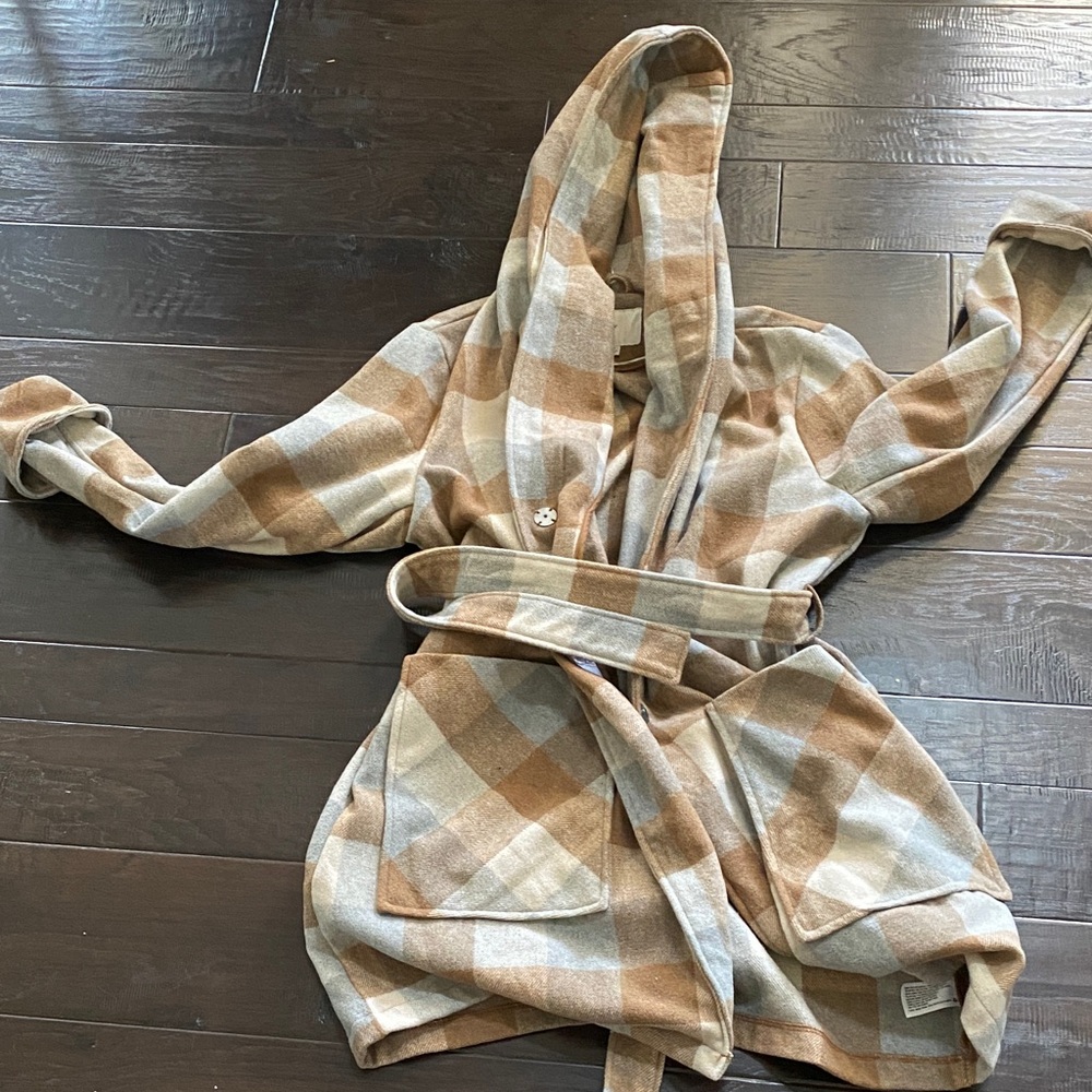 A New Day Plaid Coat
